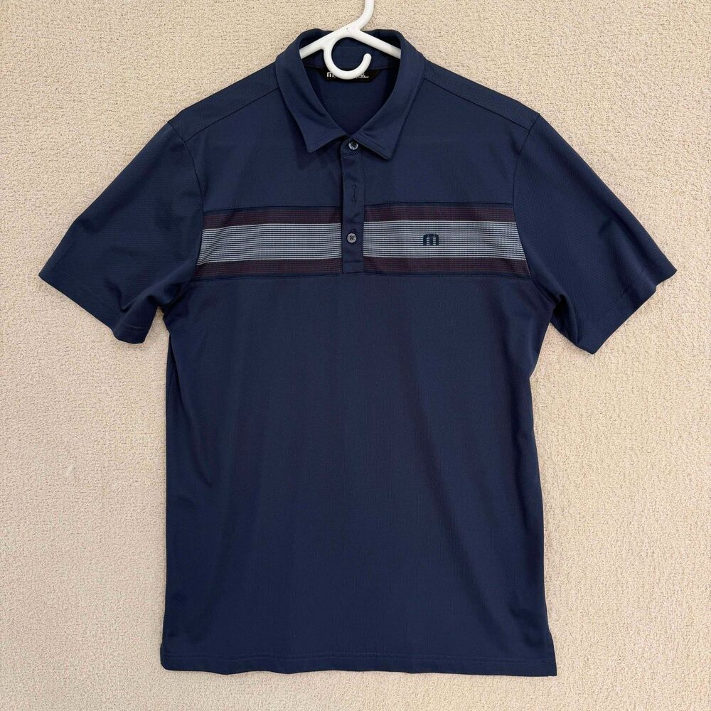 Travis Matthew Golf Polo Men's M Navy Blue